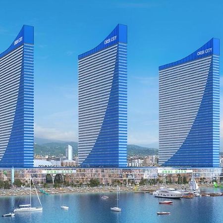 Sea View Apart-Hotel Orbi Twin Towers 1413 バトゥーミ エクステリア 写真