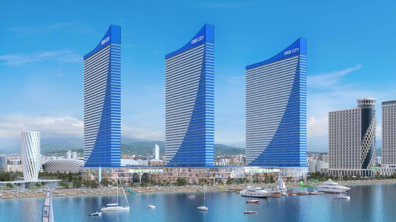 Sea View Apart-Hotel Orbi Twin Towers 1413 バトゥーミ エクステリア 写真